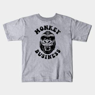 KING KONG MONKEY BUSINESS Kids T-Shirt
